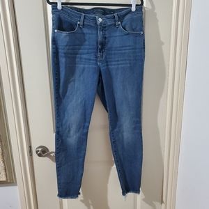 Mid Dark Wash Lucky Brand Skinny Jeans